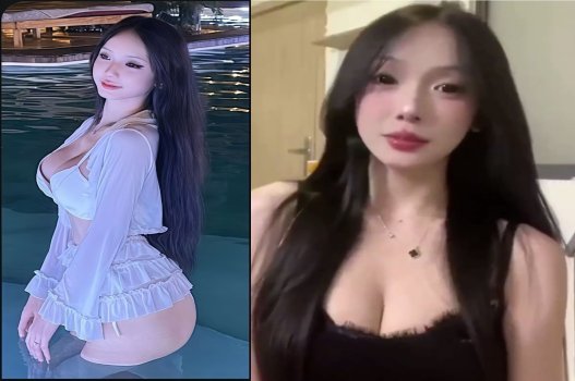Hot Tiktoker da nâu nóng bỏng mặt xinh nhún điệu sexy