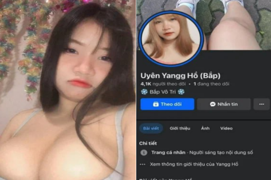 Sex trực tuyến Hồ Uyên Giang quyến rũ nóng bỏng